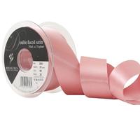 Berisfords 3501 Nastro di Raso Double Face, Poliestere, Rosa (Dusky Pink), 35 mm, 20 unità