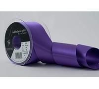 Berisfords 3501 Nastro di Raso Double Face, Poliestere, Viola, 50 Millimetri, 20 unità