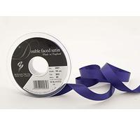 Berisfords 3501 Nastro Double-Face in Raso 20 m x 15 mm, Viola Liberty