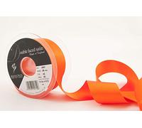 Berisfords 3501 Nastro Double-Face in Raso 20 m x 35 mm, Arancio delizia