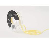 Berisfords 3501 Nastro Double-Face in Raso 30 m x 3 mm, Giallo Limone