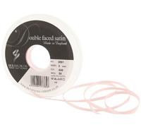 Berisfords 3501 Nastro Double-Face in Raso 30 m x 3 mm, Rosa Azalea