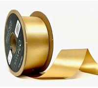 Berisfords 678 - Nastro satinato 100% riciclato, Nastri, 35 mm, 20 m, colore: oro miele
