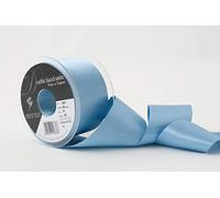 Berisfords Nastro Double Face in Poliestere Satinato, Blu Scuro, 50 mm