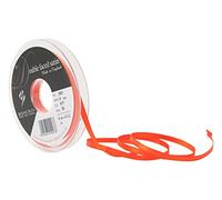 Berisfords Nastro Double Face in Poliestere Satinato, Fiamma, 5 mm