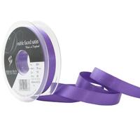 Berisfords Nastro Double-Face in Raso di Poliestere 15 mm, Viola