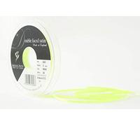 Berisfords Nastro Double-Face in Raso di Poliestere 3 mm, Giallo Fluo