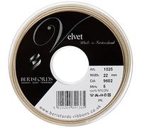 Berisfords - Nastro in velluto, 10,2 x 3 x 10,2 cm