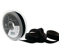 Berisfords - Nastro in velluto, colore: caffè, 10,2 x 2,1 x 10,2 cm