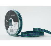 Berisfords Nastro Tartan in Poliestere 10 mm, Rosa