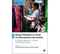 Berit Bliesemann de Guevar Doing Fieldwork in Areas of International (Tascabile)