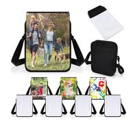 berjalan 2 Pezzi di Sublimazione Borsa a Tracolla Sublimazione Vergine Borsa a Tracolla Sublimazione Borsa Vergine Sublimazione per Compleanno
