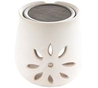 Berk KH-280 Accessori per incenso - Bruciatore in Argilla con colino, Design: Fiore