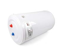 Berkalash - Scaldabagno elettrico da 50 l, con indicatore di temperatura a LED, caldaia da 2000 Watt, orizzontale, a parete