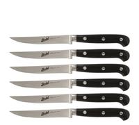 Berkel, Adhoc, Set 6 Coltelli Bistecca lama seghettata, Acciaio