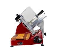 Berkel Affettatrice Pro Line XS 25 in rosso - affettatrice professionale per la vostra cucina + tagliere realizzato a mano in legno unico, XS25-R+FHB