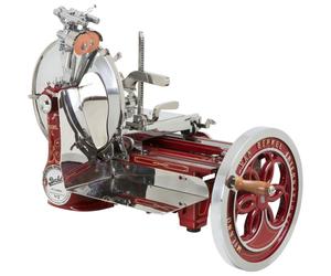 Berkel Affettatrice Volano Fiorato L16 colore Rosso - Decori Oro