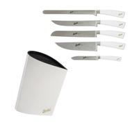 Berkel Ceppo Bag + Elegance Set 5 coltelli chef Bianco
