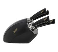 Berkel Ceppo Sense Nero + set 5 coltelli Elegance Nero