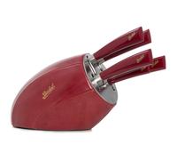 Berkel Ceppo Sense Rosso + set 5 coltelli Elegance Red