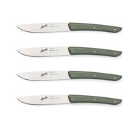 Berkel - Color Set 4 Coltelli Bistecca Lama Liscia 11 cm - Verde