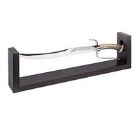 Berkel (Coltelli Made in Maniago) - SCIABOLA per CHAMPAGNE - Sabre a champagne Cervo supporto legno - Confezionato in Elegante Scatola