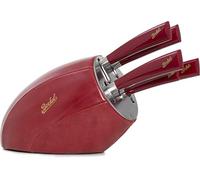 BERKEL Ceppo Sense Rosso e set 5 coltelli Elegance Red - BSE5EPLRSRRCB