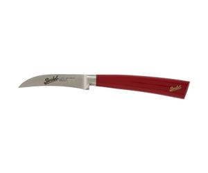 Berkel Elegance Coltello spelucchino curvo 7 cm Rosso