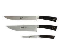 BERKEL Set 3 Coltelli Chef Elegance Nero Nero