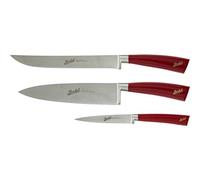 Berkel Elegance Set 3 coltelli chef Rosso