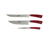 Berkel Elegance, set 3 coltelli chef - rosso Elegance, set 3 coltelli chef - rosso