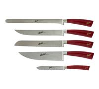 Berkel Elegance Set 5 coltelli chef Rosso
