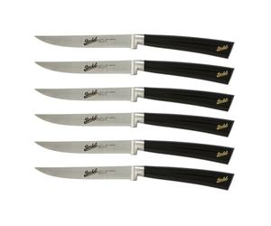 Berkel Elegance, set 6 coltelli bistecca 11 cm - nero Elegance, set 6 coltelli bistecca 11 cm - nero