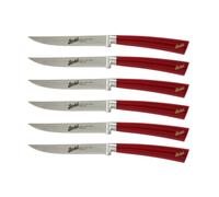 Berkel Elegance, set 6 coltelli bistecca 11 cm - rosso Elegance, set 6 coltelli bistecca 11 cm - rosso