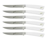 Berkel Elegance Set 6 coltelli da bistecca in acciaio Bianco