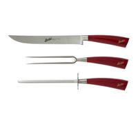 Berkel Elegance Set Arrosto 3 Coltelli Rosso