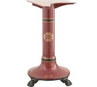 Berkel Piedistallo per B116 Rosso con Decori Oro