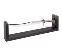 Berkel (Coltelli Made in Maniago) - SCIABOLA per CHAMPAGNE - Sabre a champagne Cervo supporto legno - Confezionato in Elegante Scatola