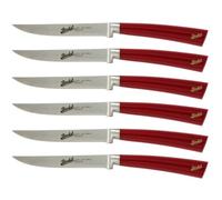 BERKEL set 6 Coltelli da Bistecca Elegance Rosso - KEP6ST11SRRGB