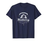 Berkeley CA Sailboat T-Shirt Vintage Nautical Backback Tee Maglietta