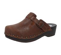 Berkemann Affettatrice a Cinghia, Zoccoli Unisex-Adulto, Cognac, 43 1/3 EU