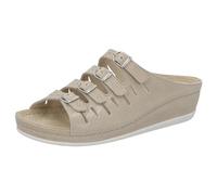 Berkemann Hassel, Pantofole Donna, Beige Lucido, 37 EU
