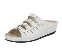 Berkemann Hassel, Pantofole Donna, Bianco, 36 1/3 EU
