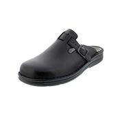 Berkemann Max-Plus, Pantofole Uomo, Nero, 44.5 EU Larga