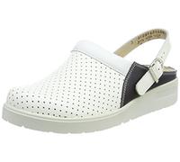 Berkemann Tec-PRO-brage, Zoccoli da Lavoro Unisex-Bambini, Bianco Weiß Ocean, 35.5 EU