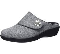 Berkemann Teresa, Pantofole Donna, Grigio Chiaro, 42 EU
