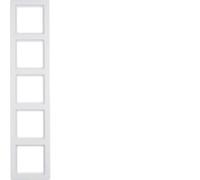 Berker 10156089 - White - Screwless - - 1 pc(s)