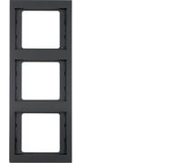 Berker 13337006 - Anthracite - Thermoplastic - Screwless - - Matte - 2 pc(s)