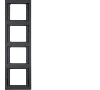 Berker 13437006 - Anthracite - Thermoplastic - Screwless - - Matte - 2 pc(s)