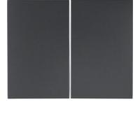 Berker 14357006 - Anthracite - Thermoplastic - Matte - Screwless - - 10 pc(s)